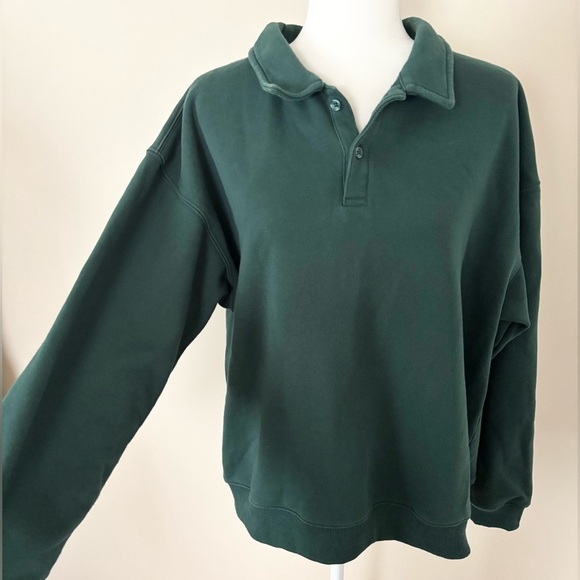 Kimberly C Forest Green Oversized Pullover - Picture 7 of 7